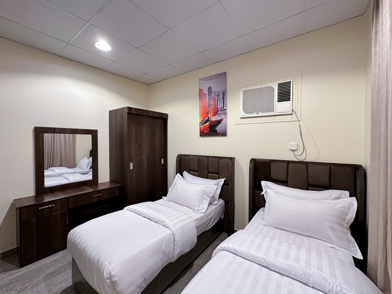 شقة غرفتين مفروشة بالكامل مع صالة في المدينة المنورة